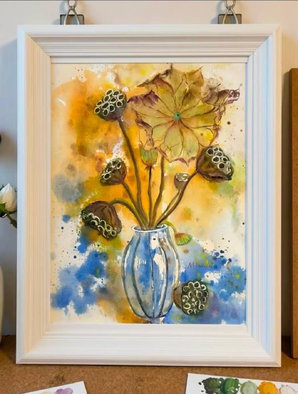 One Min Flowers Painting
